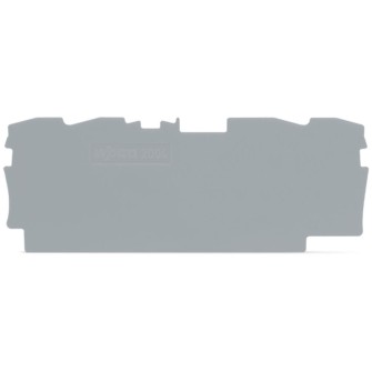 ŚCIANKA KOŃCOWA GRUBOŚĆ 1 MM SZARA 2004-1491