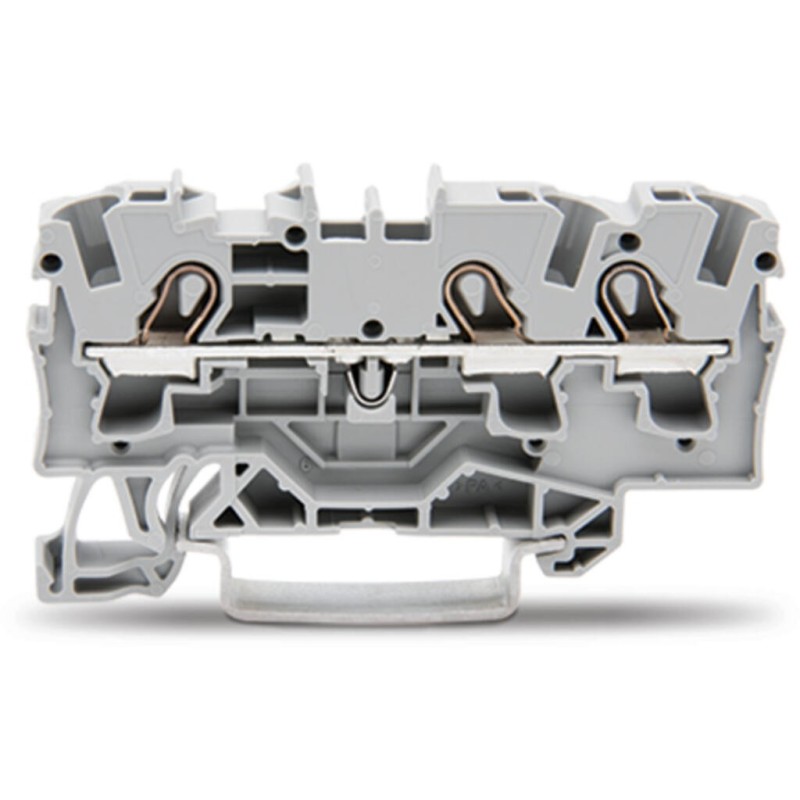 ZŁĄCZKA 3-PRZEWODOWA PRZELOTOWA 4 MM2 SZARA 2004-1301