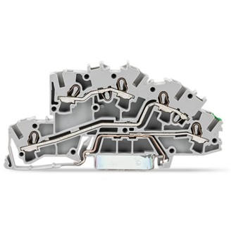 ZŁĄCZKA 3-PIĘTROWA 2,5MM2 L/L/PE SZARA 2,5 MM2 2003-7645