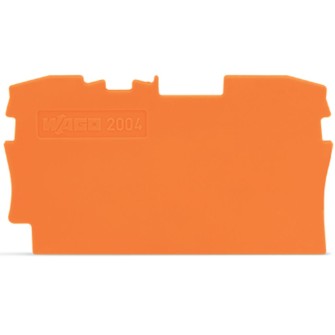 ŚCIANKA KOŃCOWA 1 MM POMARAŃCZOWA 2004-1292