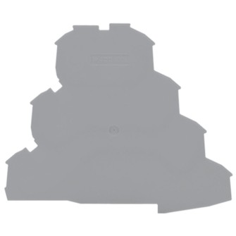 ŚCIANKA KOŃCOWA SZARA GRUBOŚĆ 1 MM 2002-4191