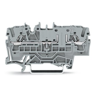 ZŁĄCZKA BAZOWA 2-PRZEWODOWA 2002-1661 SZARA 2,5 MM2