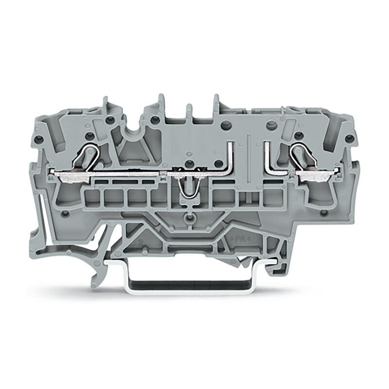 ZŁĄCZKA BAZOWA 2-PRZEWODOWA 2002-1661 SZARA 2,5 MM2