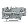 ZŁĄCZKA BAZOWA 2-PRZEWODOWA 2002-1661 SZARA 2,5 MM2