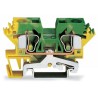 ZŁĄCZKA PE 10 MM2 ZÓŁTOZIELONA 284-607