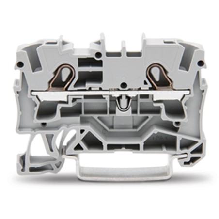 ZŁĄCZKA 2-PRZEW.PRZEL.4mm2 SZARA
