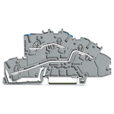 Złączka piętrowa WAGO 2003-7649 N/L 2.5mm2 TOPJOB S szara