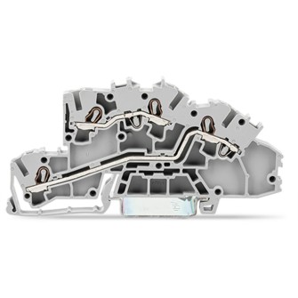 ZŁĄCZKA PIĘTROWA L/L 2,5 MM2 SZARA 2003-7642