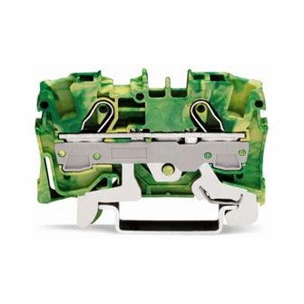 ZŁĄCZKA 2-PRZEW.PRZEL.6mm2 PE ŻZIEL