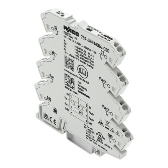 ELEKTRONICZNY WYŁĄCZNIK NADPRĄDOWY 1-KAN AŁOWY NAPIĘCIE WEJŚCIOWE 24 V DC KONFING. 0,5 … 4 A ZESTYK SYGNALIZACYJNY