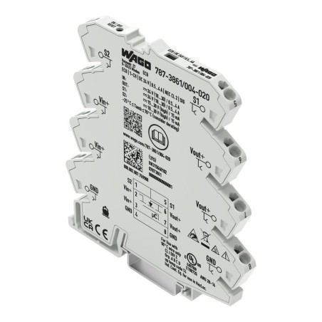 ELEKTRONICZNY WYŁĄCZNIK NADPRĄDOWY 1-KAN AŁOWY NAPIĘCIE WEJŚCIOWE 24 V DC KONFING. 0,5 … 4 A ZESTYK SYGNALIZACYJNY