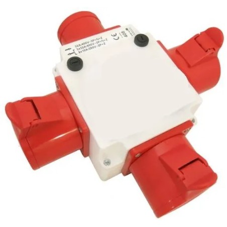 ROZDZIELACZ SIŁOWY IP44 WT 32/5ST +GN. 3 X32/5ST.