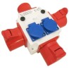 ROZDZ. SIŁ. IP44 WT.32/5ST.+GN.2X32A/5ST +16A/5ST.+2X16A/250V