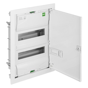 MSF RP 2/28 IP30 N+PE DRZWI METAL BIAŁE