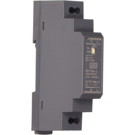 ZASILACZ NA SZYNĘ DIN 15W 12V 1.25A