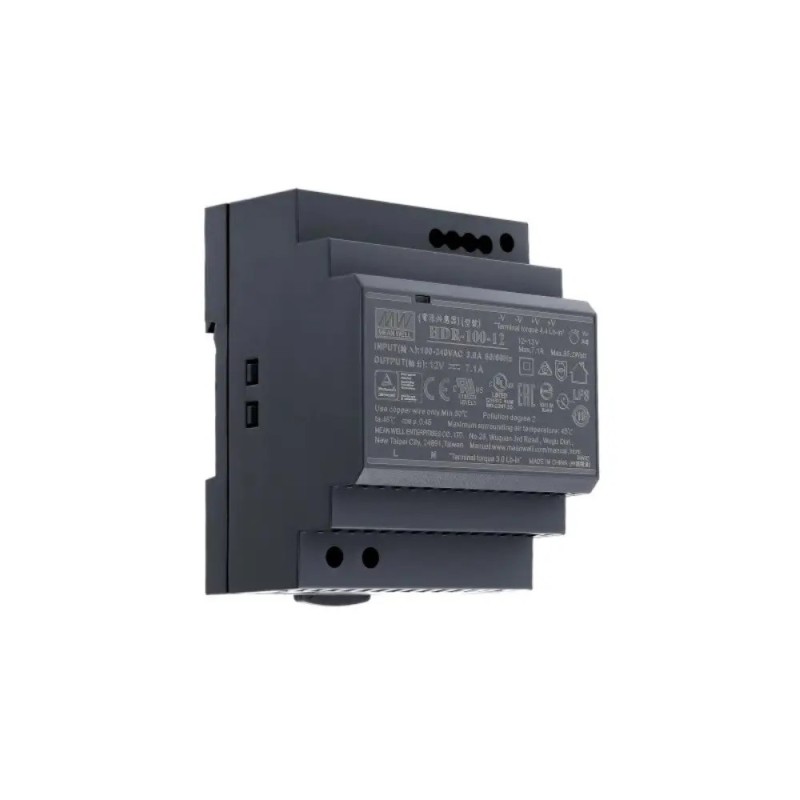 ZASILACZ NA SZYNĘ DIN 85W 12V 7,1A