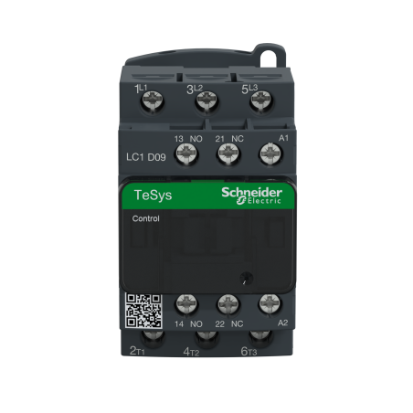 Stycznik LC1D09E5 Schneider 3P 9A 48V AC 50Hz 1NO+1NC