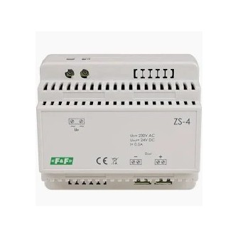 ZASILACZ ZS-4 230VAC/24VDC 0,5A