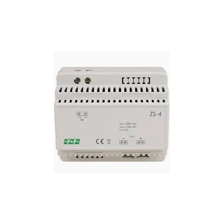 ZASILACZ ZS-4 230VAC/24VDC 0,5A