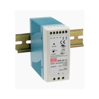 ZASILACZ MDR-40-24 1,7A DIN IMP.