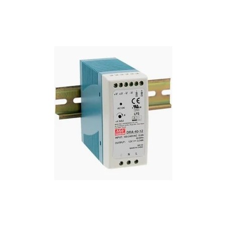 ZASILACZ MDR-40-24 1,7A DIN IMP.