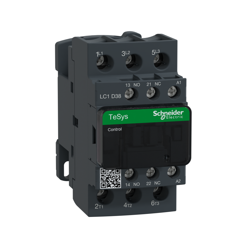 STYCZNIK 3P 38A 110V AC 1NO+1NC