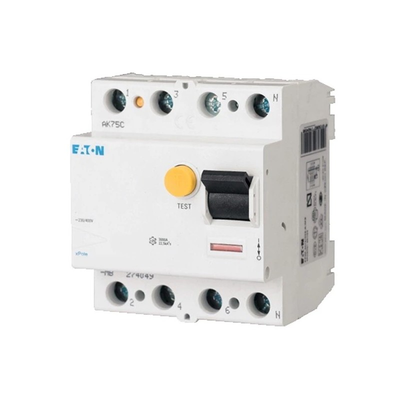 PFIM-80/4/003-MW80A/ 30MA/MW WYŁĄCZNIK R ÓŻNICOWY 80A 4P 4M 30MA MW 10KA (235418)