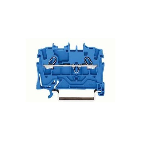Złączka szynowa WAGO 2002-1204 2,5mm2 niebieska TOPJOB S | Sklep