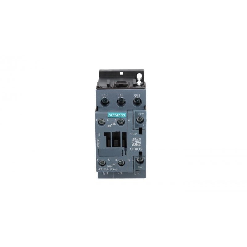 STYCZNIK AC-3,11KW/400V,1S+1OE,AC 230V, 3POL. BGR,S0  3RT2026-1AP00