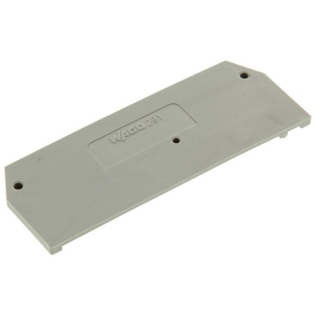 Ścianka końcowa szara WAGO 281-324 grub. 2,5mm | Sklep online