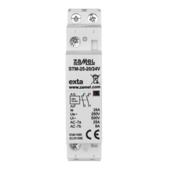 STYCZNIK 25A 2NO STM-25-20/24V