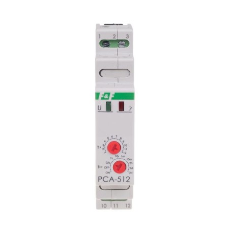 PRZEKAŹNIK CZASOWY 1P 10A 0,1SEK-576H 24 V AC/DC OPÓŹNIONE WYŁĄCZENIE