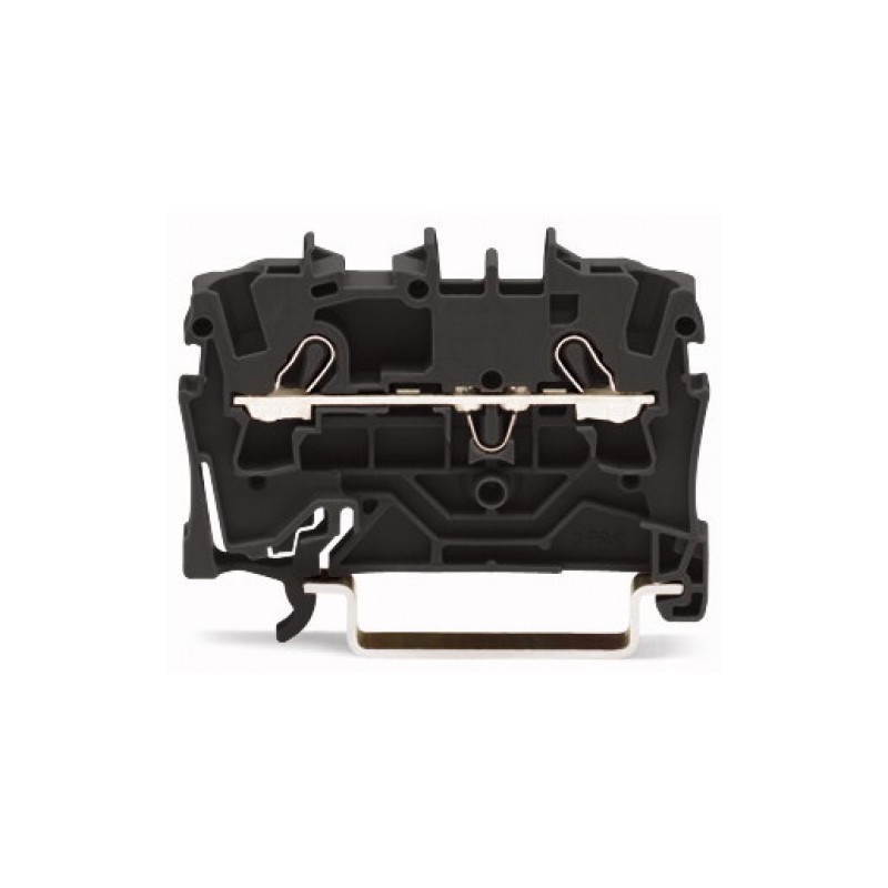 ZŁĄCZKA 2-PRZEW.2,5mm2 CZARNA