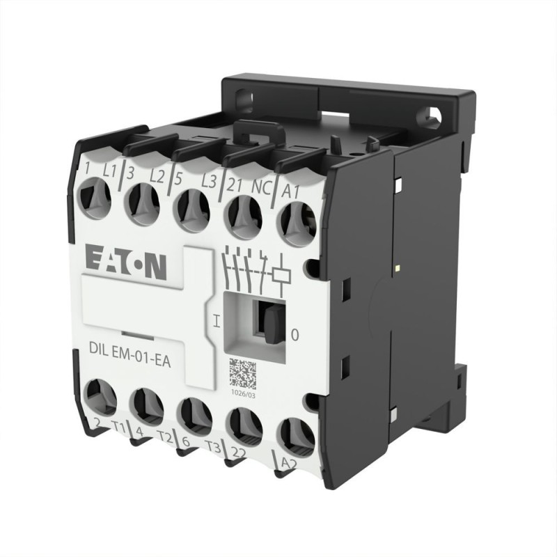 STYCZNIK MOCY 9A 3Z 1R 4KW 24V DC ZACISK I ŚRUBOWE DILEM-01-G-EA