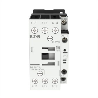 STYCZNIK MOCY 17A 3Z 1R 7.5KW 24V DC ZAC ISKI ŚRUBOWE DILM17-01-EA