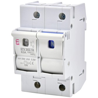 ROZŁĄCZNIK BEZP.STVD02 1P+N 63A 00227100 2