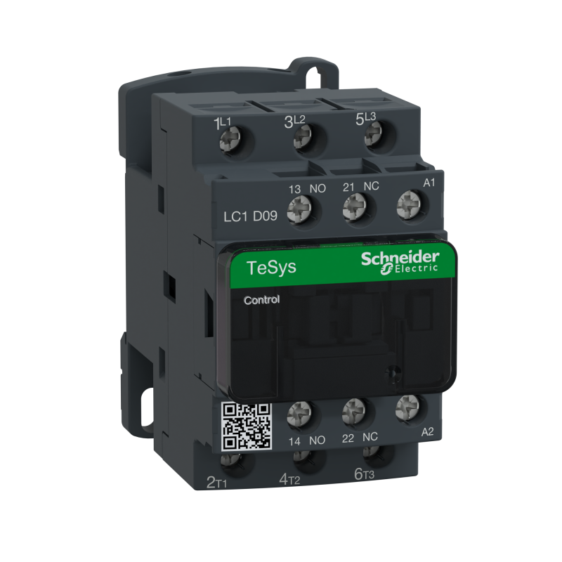 STYCZNIK 3P 9A 24V AC 1NO+1NC