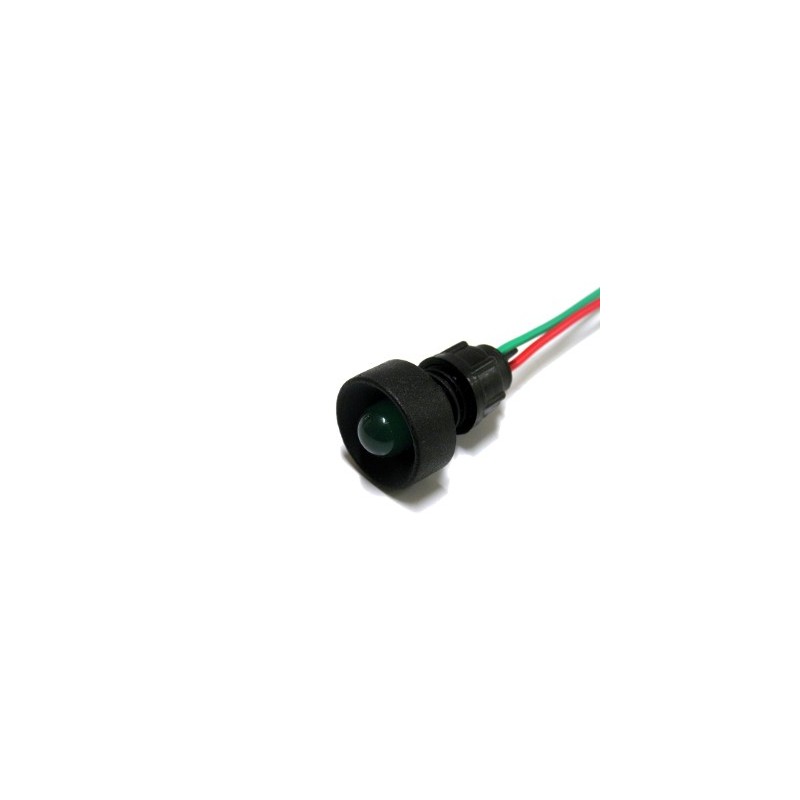 LAMPKA Klp-10/G ZIELONA 12-24V