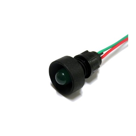 LAMPKA Klp-10/G ZIELONA 12-24V