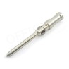 PIN MĘSKI POSREBRZANY 1,0mm2 10A