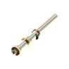 PIN ŻEŃSKI POSREBRZANY 1mm2