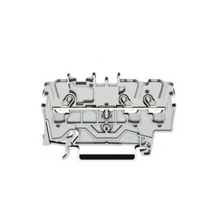 Złączka szynowa WAGO 2002-1301 3-przewodowa 2.5mm2 szara