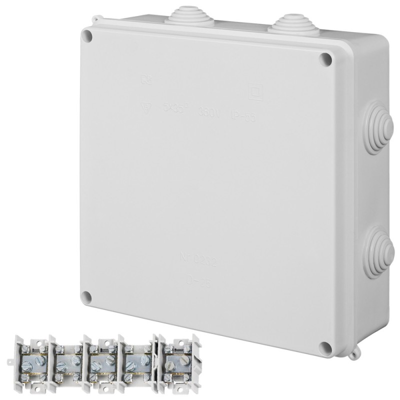ODGAŁ.8-WYLOT.EP-LUX IP-55 PUSTY 5x35 N/ T