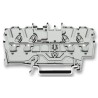 ZŁĄCZKA 4-PRZEWODOWA 2,5 MM2 SZARA 2002-1401