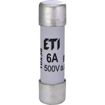 WKŁADKA CYLINDR.10x38 4A gG 400V