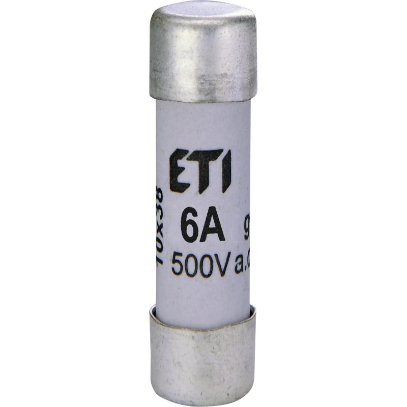 WKŁADKA CYLINDR.10x38 4A gG 400V
