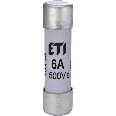 WKŁADKA CYLINDR.10x38 4A gG 400V