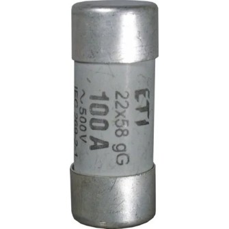 WKŁADKA CYL.22x58 gG 100A