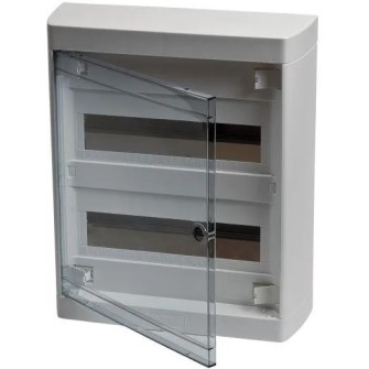 ROZDZIELNIA NEDBOX 2x12 N/T DRZWI TRANSP ARENTNE