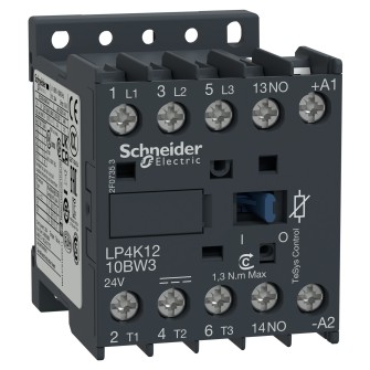 STYCZNIK 3P 12A 24V DC 1NO